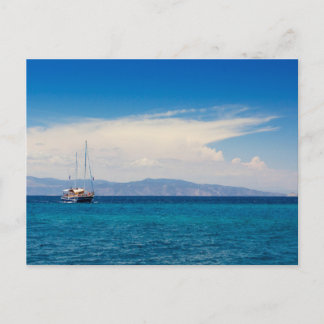 Carte Postale Golfe Saronique et côte de Grèce