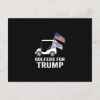 Golfers pour Trump 2020 Trump Supporters Golf