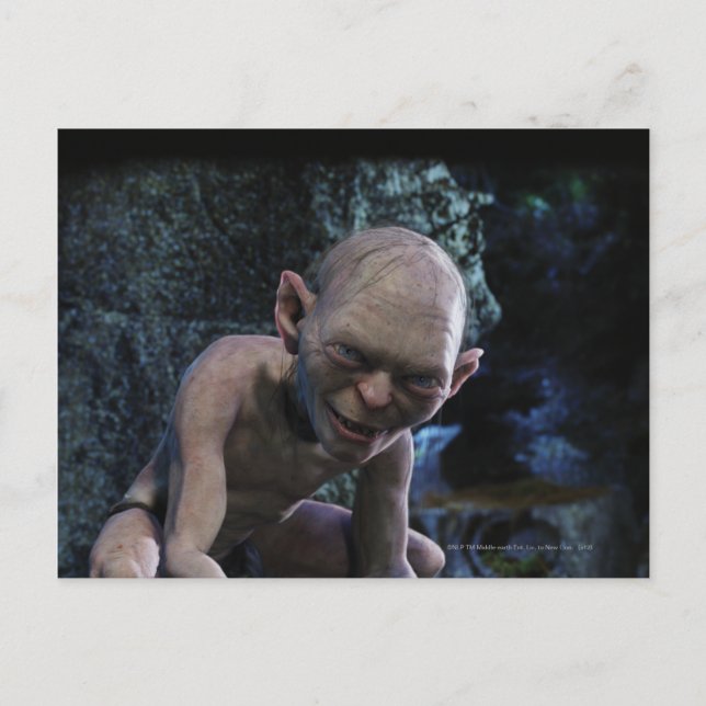 Carte Postale GOLLUM™ avec sourire (Devant)