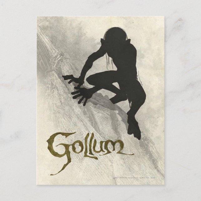 Carte Postale GOLLUM™ Concept Sketch (Devant)