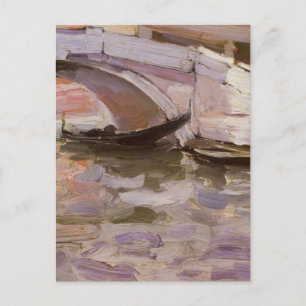 Carte Postale Gondolas de John Singer Sargent, Impressionnisme A