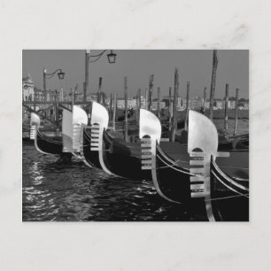 Carte Postale Gondolas de Venise