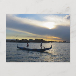 Carte Postale Gondole à Venise, Italie