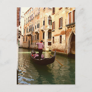 Carte Postale Gondolier