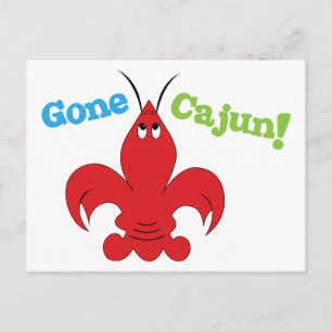 Carte Postale Gone Cajun