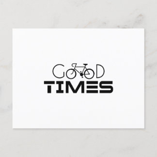 CARTE POSTALE GOOD TIMES