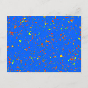 Carte Postale Goodluck Dream Blue Modèle ajouter do-it-yourself