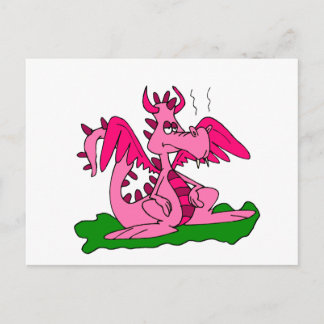 Carte Postale Goofy Dragon Cute
