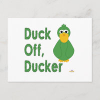 Goofy Green Duck Duck Off, Ducker