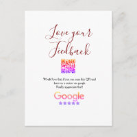 Google avis logo entreprise Scan QR avis