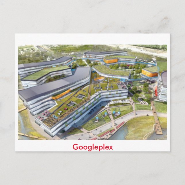Carte postale Googleplex (Devant)