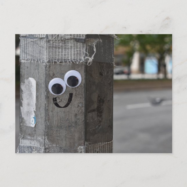 Carte Postale Googly Eyes Eyeballs New York City Photographie NY (Devant)