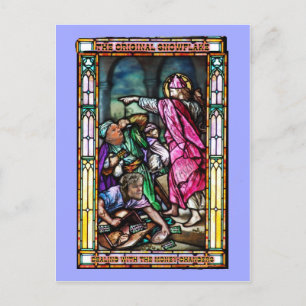 Carte Postale GOP and the Moneychangers