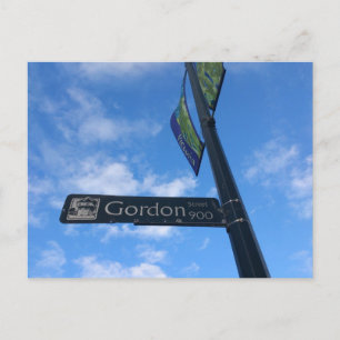 Carte Postale Gordon Street