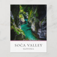 Gorge de la Soca en Slovénie