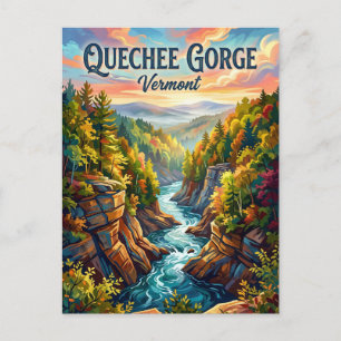 Carte Postale Gorge de Quechee Vermont