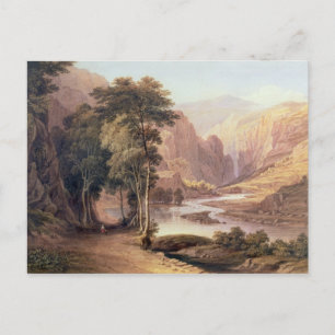 Carte Postale Gorge de Tasmanian (w/c)