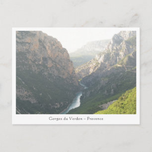 Carte Postale Gorges du Verdon, France