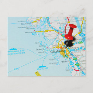 Carte Postale Göteborg, Göteborg, Suède