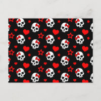 Goth Skulls & Hearts