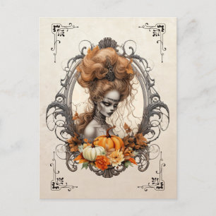 Carte Postale Goth Thanksgiving