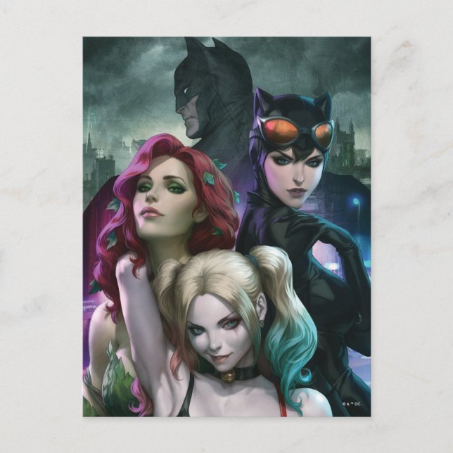 Carte Postale Gotham City Sirens #1000 Comic Cover Variant (Devant)