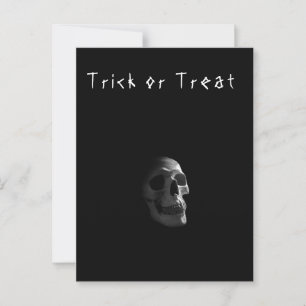 Carte Postale Gothique Crâne Horreur Goth Décès