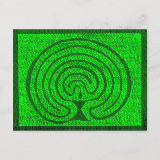 Carte Postale Göttin im Labyrinth 1