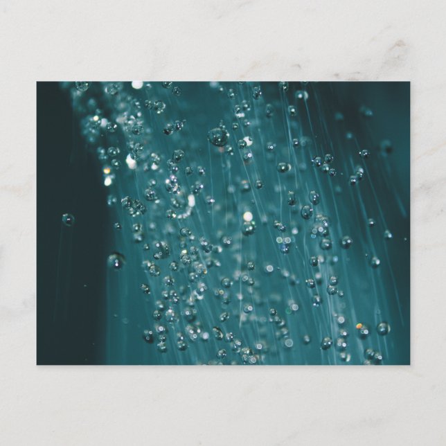 Carte Postale Gouttes d'eau (Devant)