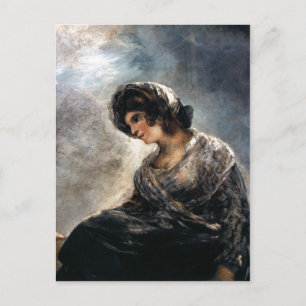 Carte Postale Goya, La Milkmaid de Bordeaux 182527 Huile sur can