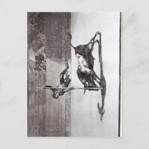 Carte Postale Goya La vitesse et l'audace de Juanito Api? ani da