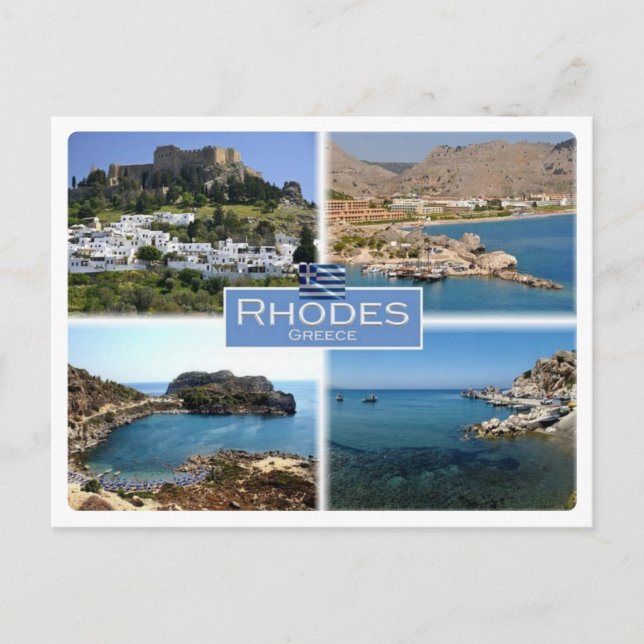 Carte Postale GR Grèce - Rhodes - (Devant)