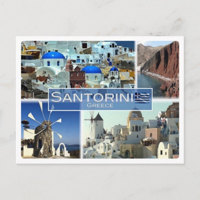 Carte Postale GR Grèce - Santorin - (Devant)