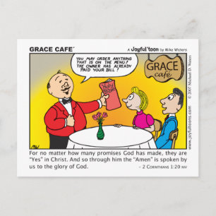 Carte postale Grace Café