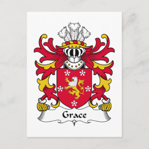 Carte Postale Grace Family Crest
