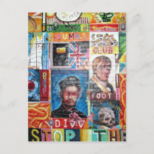 Carte Postale graffiti