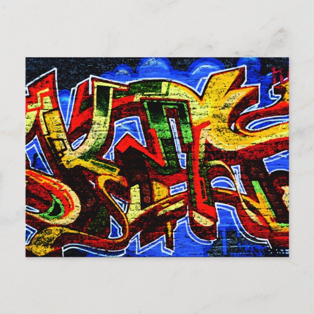 Carte Postale Graffiti 17 pccn (Devant)