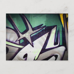 Carte Postale Graffiti / Art de rue