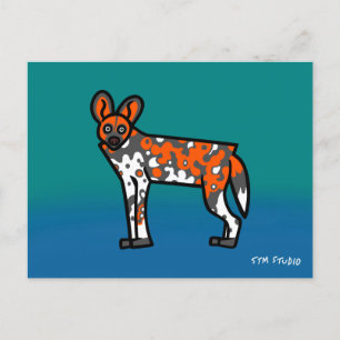 Carte postale GRAFFITI ART WILDDOG