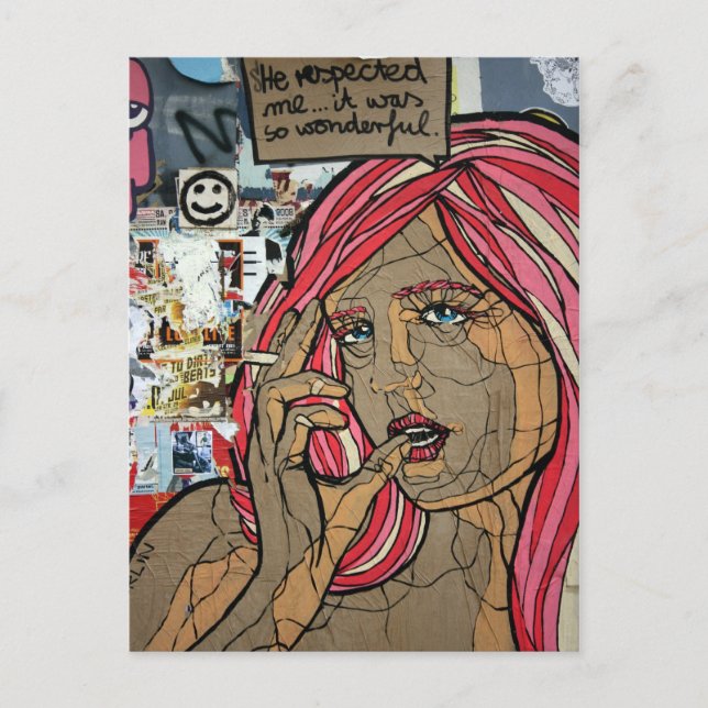 Carte Postale Graffiti, Berlin, Allemagne (Devant)