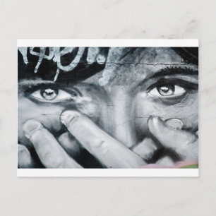 Carte Postale Graffiti Eye