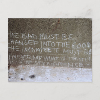 Carte Postale Graffiti sur North Wall, Escaliers sur Kitsilano B