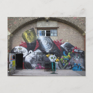 Carte Postale Graffiti Sur Stadtbahnbogen, Wien Österreich