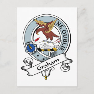 Carte Postale Graham Clan Badge