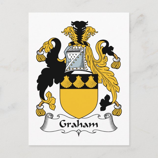 Carte Postale Graham Family Crest (Devant)