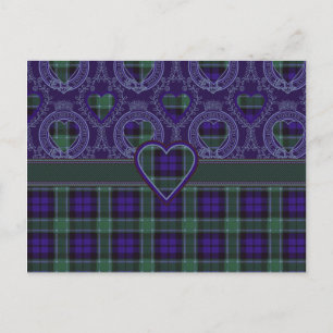 Carte Postale Graham Scottish tartan