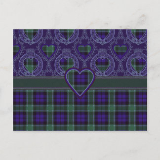 Carte Postale Graham Scottish tartan