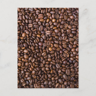 Carte Postale Grains de café !