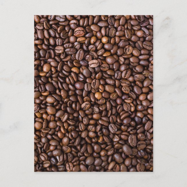 Carte Postale Grains de café ! (Devant)