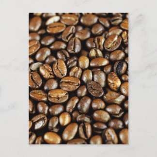 Carte Postale Grains de café